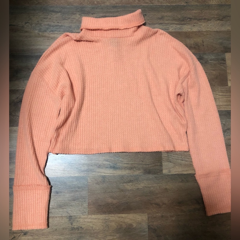 mock neck top